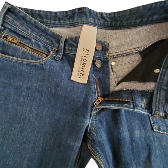 Hiromichi Nakano Men's Jeans Front button & zip. - Picture 6 of 15